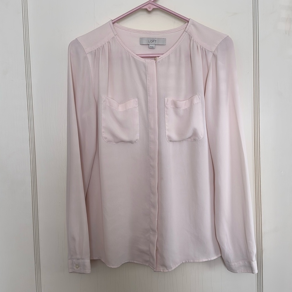 Light pink blouse